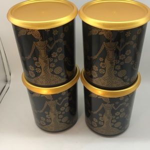 Tupperware One Touch Canister Catrinaś Set of 4